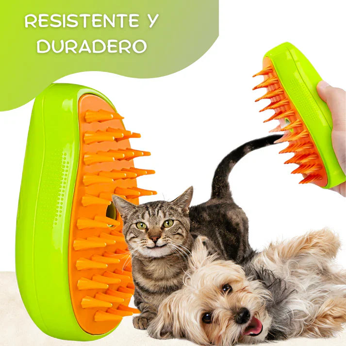 CEPILLO A VAPOR 3 EN 1 PARA MASCOTAS
